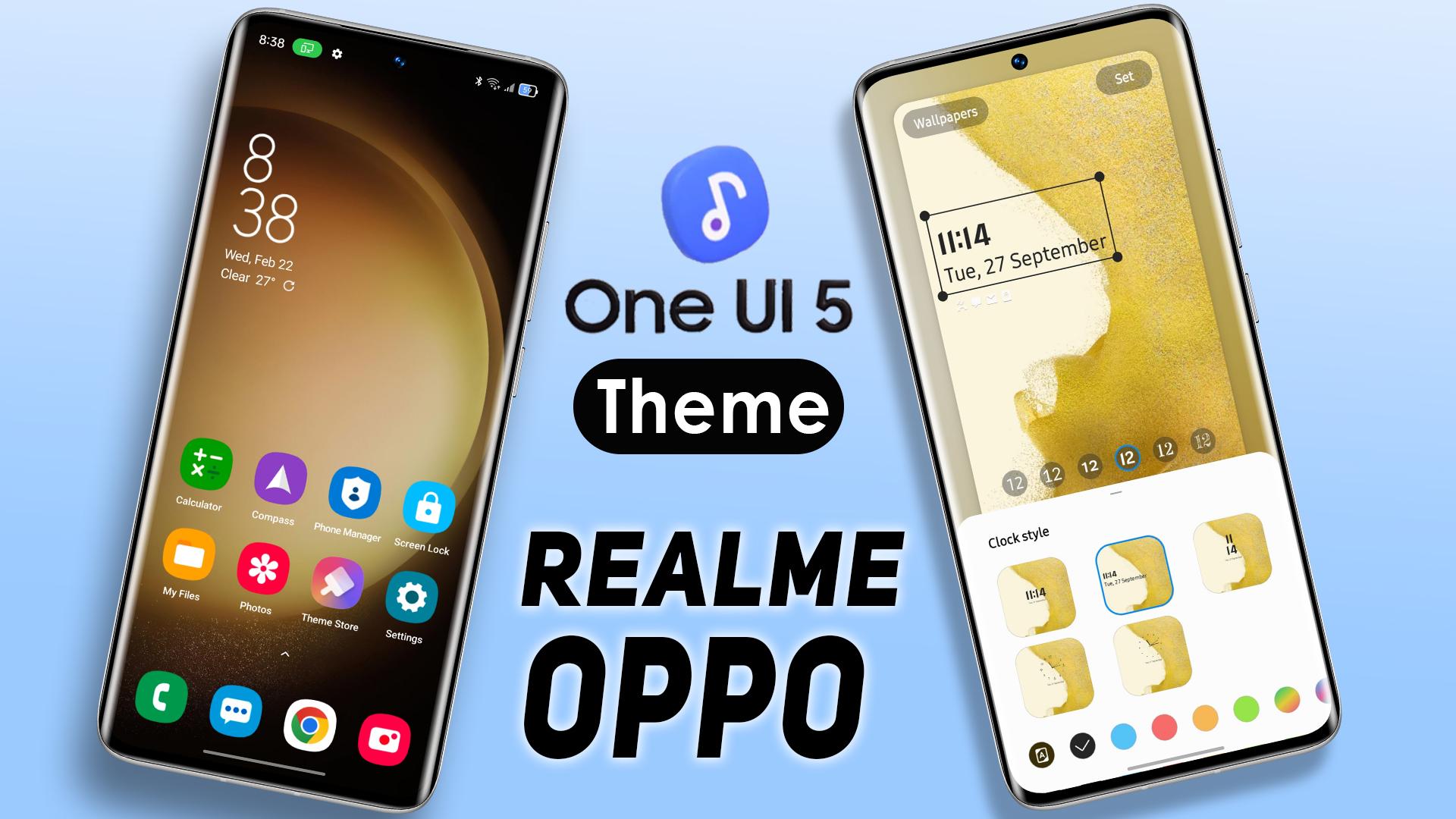 OneUI 5.1 theme for realme